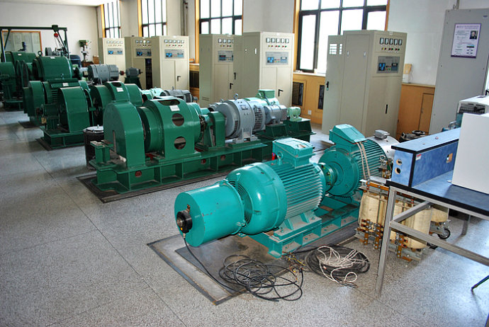 阳日镇某热电厂使用我厂的YKK高压电机提供动力